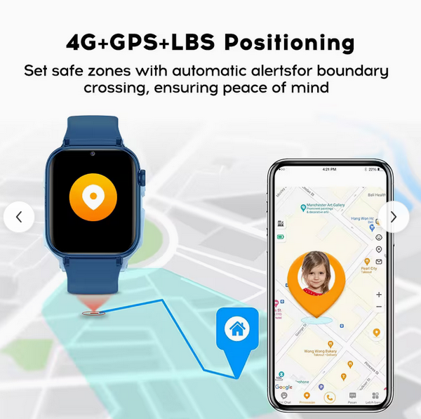 Kids GPS Tracker Watch