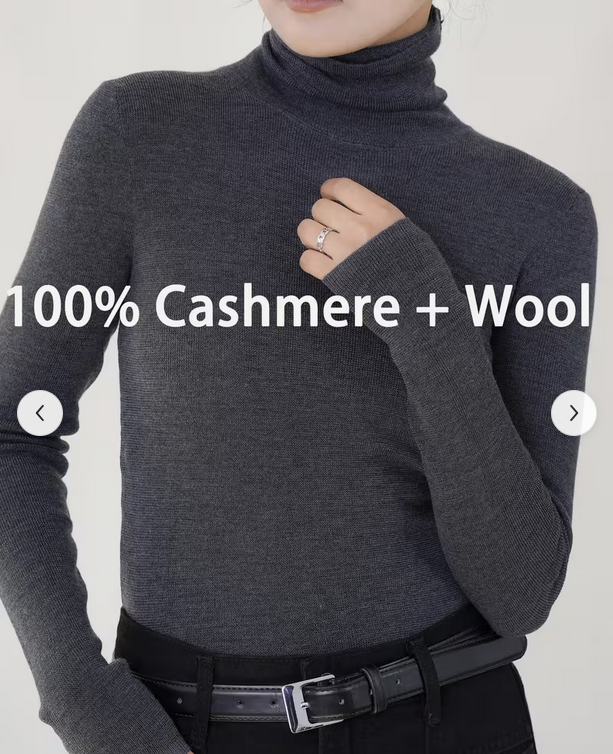 Cashmere Turtleneck